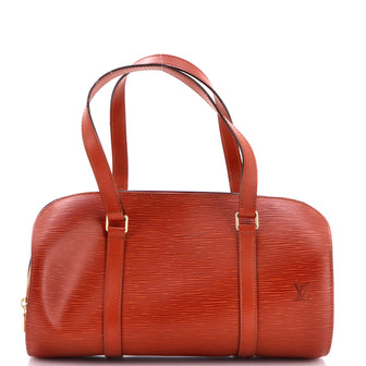 Louis Vuitton Soufflot Handbag Epi Leather