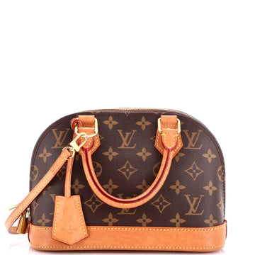 Louis Vuitton Alma Handbag Monogram Canvas BB