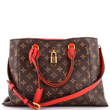 Louis Vuitton Flower Tote Monogram Canvas with Leather