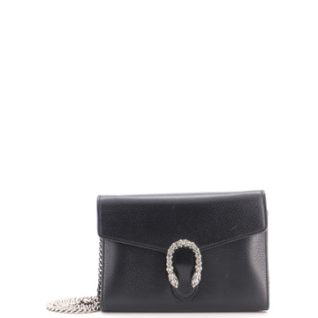 Gucci Dionysus Chain Wallet Leather with Embellished Detail Small