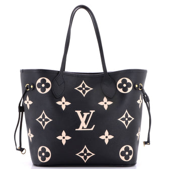 Louis Vuitton Neverfull NM Tote Monogram Empreinte Giant MM