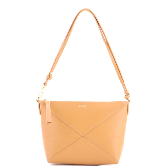 Loewe Puzzle Fold Wash Bag Leather