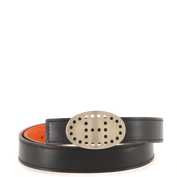 Hermes Mirage Reversible Belt Leather Thin