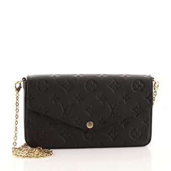 Louis Vuitton Felicie Pochette Monogram Empreinte Leather