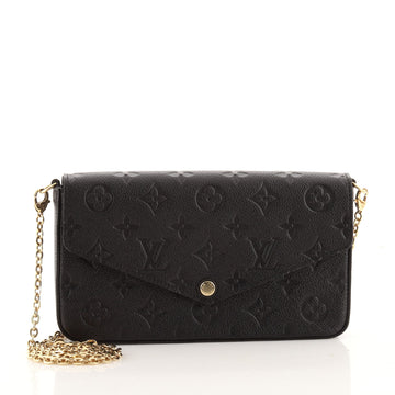Louis Vuitton Felicie Pochette Monogram Empreinte Leather