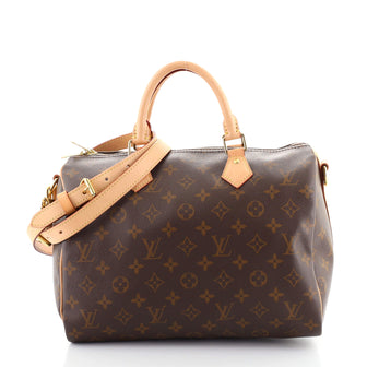Louis Vuitton Speedy Bandouliere Bag Monogram Canvas 30