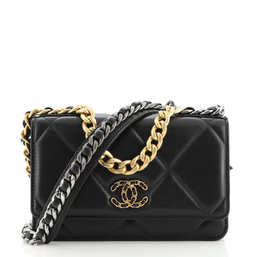Chanel 19 Wallet on Chain Quilted Lambskin