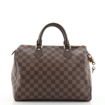 Louis Vuitton Speedy Handbag Damier 30
