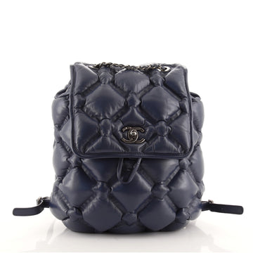 Chanel Chesterfield Backpack Quilted Calfskin Medium