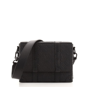 Louis Vuitton Trunk Messenger Bag Monogram Taurillon Leather PM