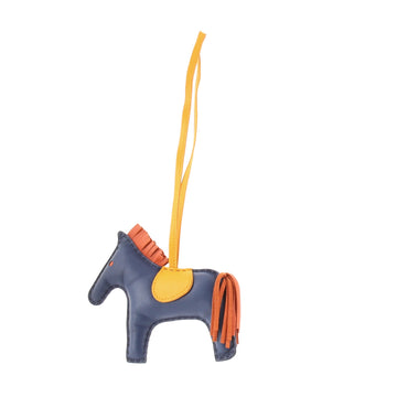 Hermes GriGri Rodeo Bag Charm Leather MM