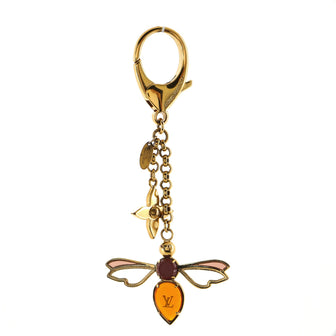 Louis Vuitton Bee Bag Charm Metal and Resin