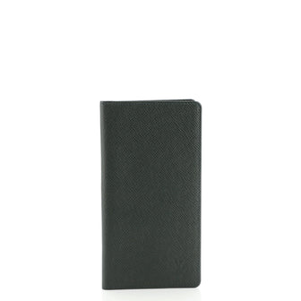 Louis Vuitton Brazza Wallet Taiga Leather
