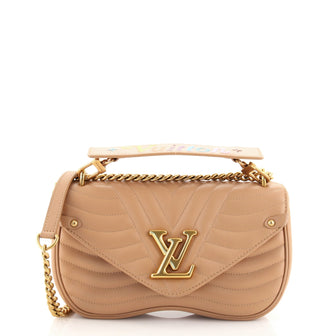 Louis Vuitton New Wave Chain Bag Quilted Leather MM