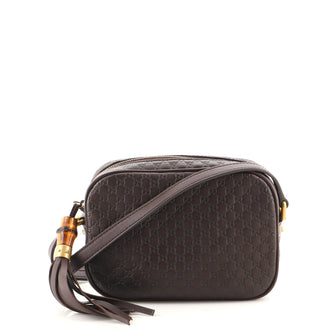 Gucci Sunshine Disco Crossbody Bag Microguccissima Leather Small