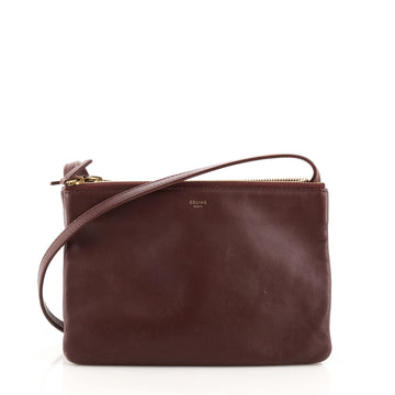 Celine Trio Crossbody Bag Leather Small
