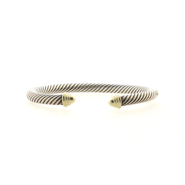 David Yurman Cable Classic Bracelet Sterling Silver with 14K Yellow Gold 5mm