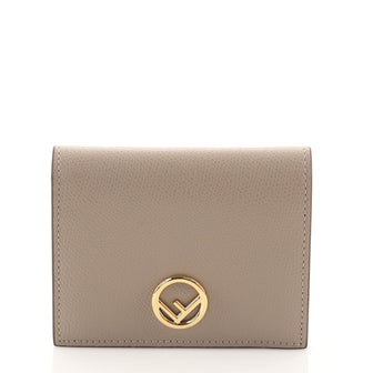Fendi F is Fendi Bifold Wallet Leather Compact