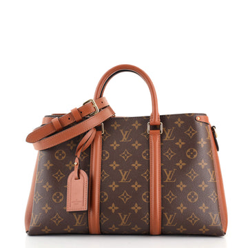 Louis Vuitton Soufflot Tote Monogram Canvas with Leather MM