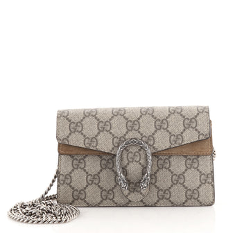 Gucci Dionysus Bag GG Coated Canvas Super Mini