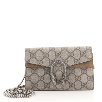 Gucci Dionysus Bag GG Coated Canvas Super Mini