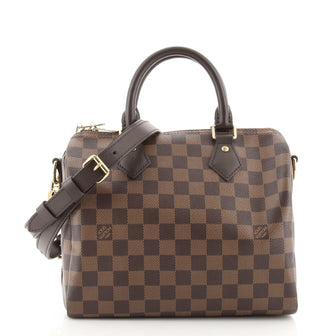 Louis Vuitton Speedy Bandouliere Bag Damier 25