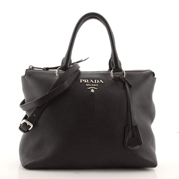 Prada Convertible Satchel Vitello Phenix Medium