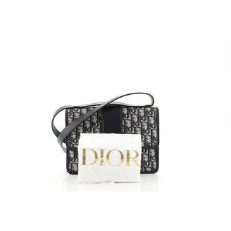 Christian Dior 30 Montaigne Flap Bag Oblique Canvas