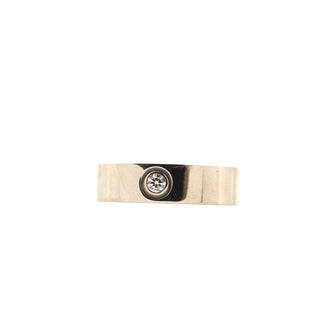 Cartier Anniversary Ring 18K White Gold and Diamond