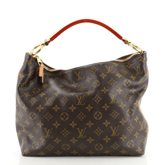 Louis Vuitton Sully Handbag Monogram Canvas MM