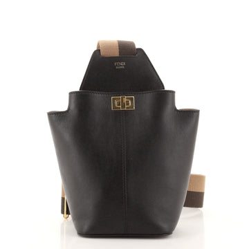 Fendi Guitar Bag Leather Mini