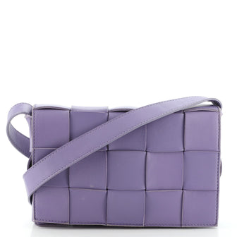 Bottega Veneta Cassette Crossbody Bag Maxi Intrecciato Leather