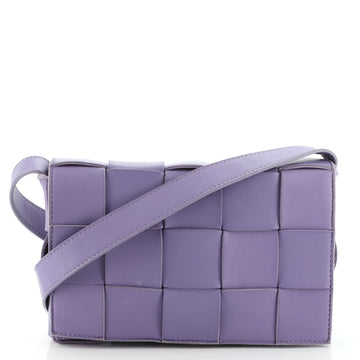 Bottega Veneta Cassette Crossbody Bag Maxi Intrecciato Leather