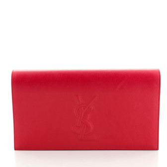 Saint Laurent Belle de Jour Clutch Leather Large
