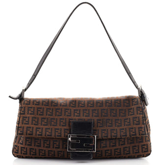 Fendi Baguette Bag Zucchino Canvas