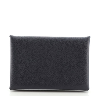 Hermes Calvi Card Holder Evercolor