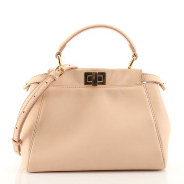 Fendi Peekaboo Bag Leather Mini