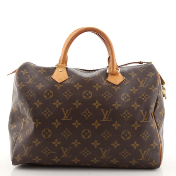 Louis Vuitton Speedy Handbag Monogram Canvas 30