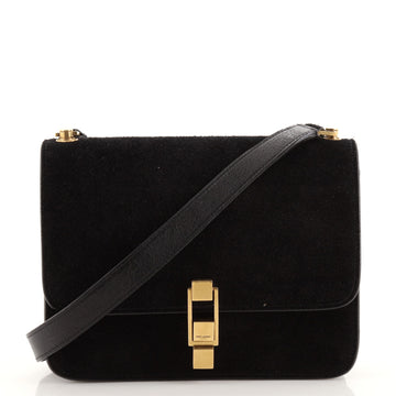 Saint Laurent Carre Satchel Suede Medium