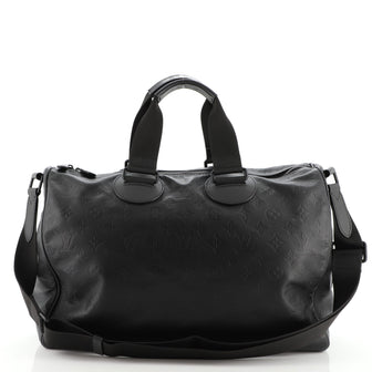 Louis Vuitton Speedy Bandouliere Bag Monogram Shadow Leather 40