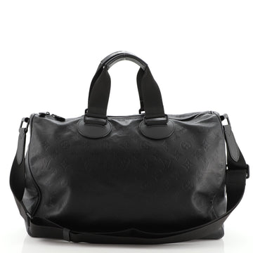 Louis Vuitton Speedy Bandouliere Bag Monogram Shadow Leather 40
