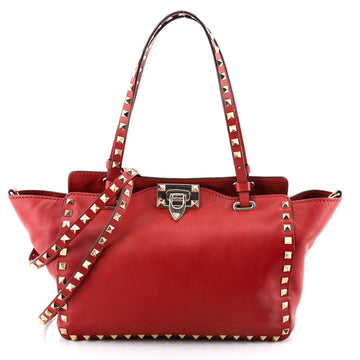 Valentino Rockstud Tote Soft Leather Small
