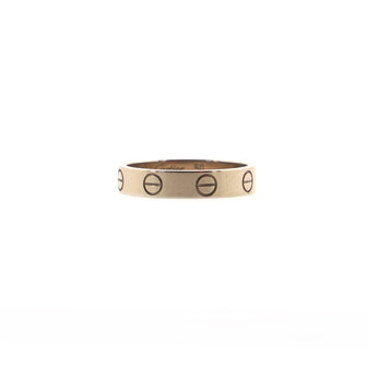 Cartier Love Band Ring 18K White Gold