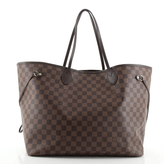 Louis Vuitton Neverfull NM Tote Damier GM