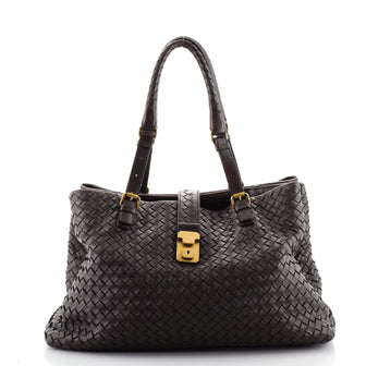 Bottega Veneta Roma Bag Intrecciato Nappa Medium