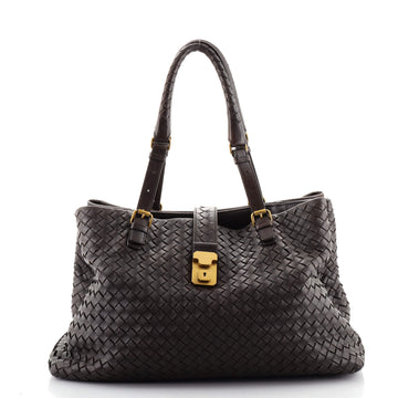 Bottega Veneta Roma Bag Intrecciato Nappa Medium