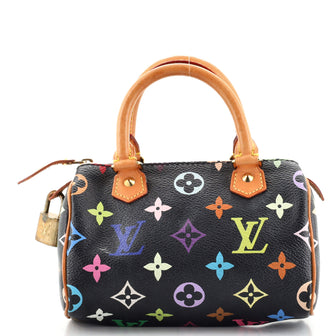 Louis Vuitton Speedy Mini HL Handbag Monogram Multicolor