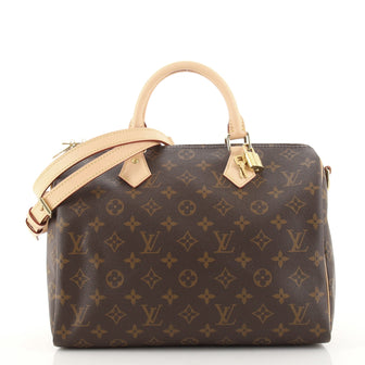 Louis Vuitton Speedy Bandouliere Bag Monogram Canvas 30