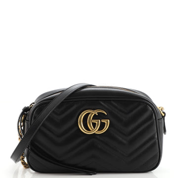 Gucci GG Marmont Shoulder Bag Matelasse Leather Small
