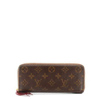Louis Vuitton Clemence Wallet Monogram Canvas